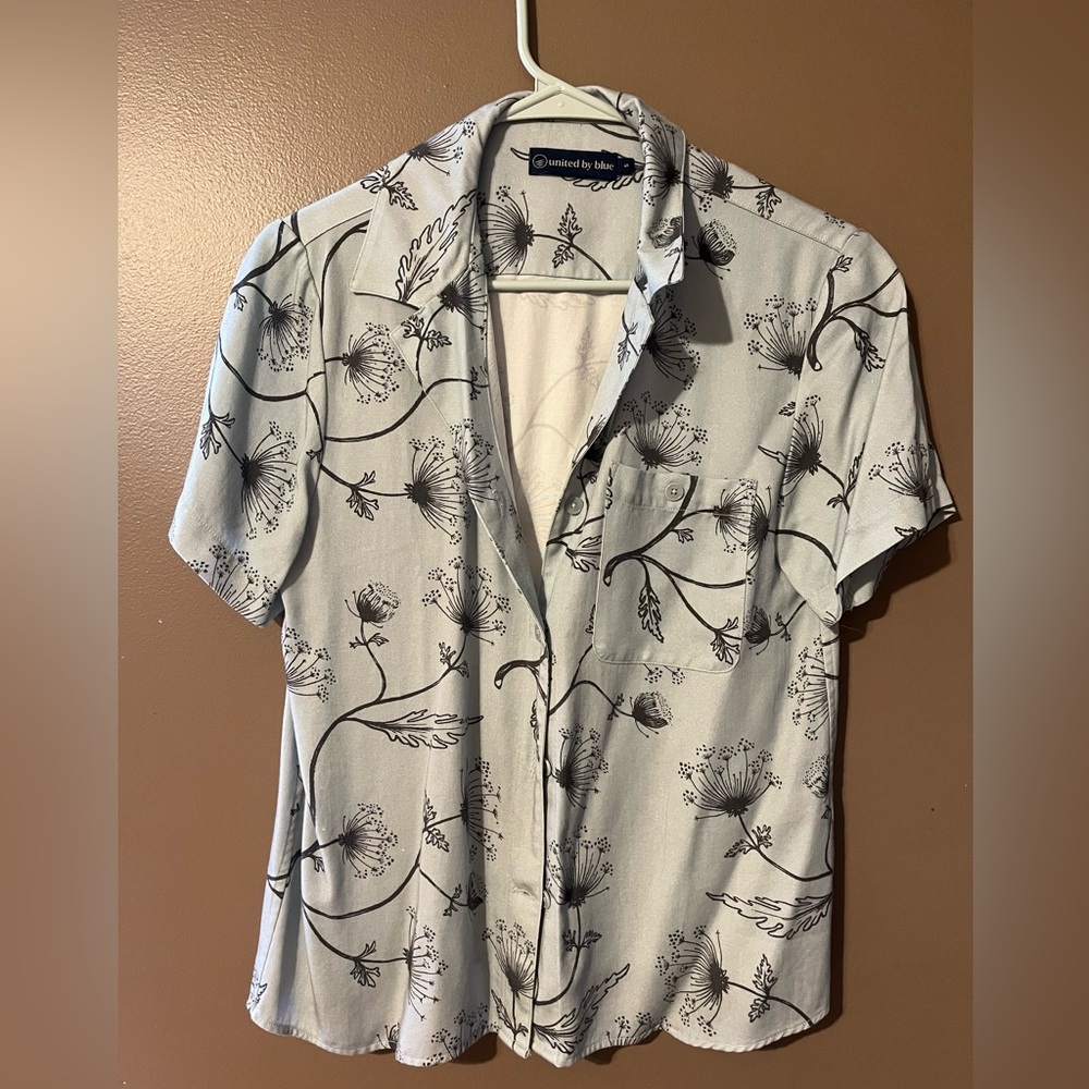 United By Blue Tencel Camp Shirt Size S